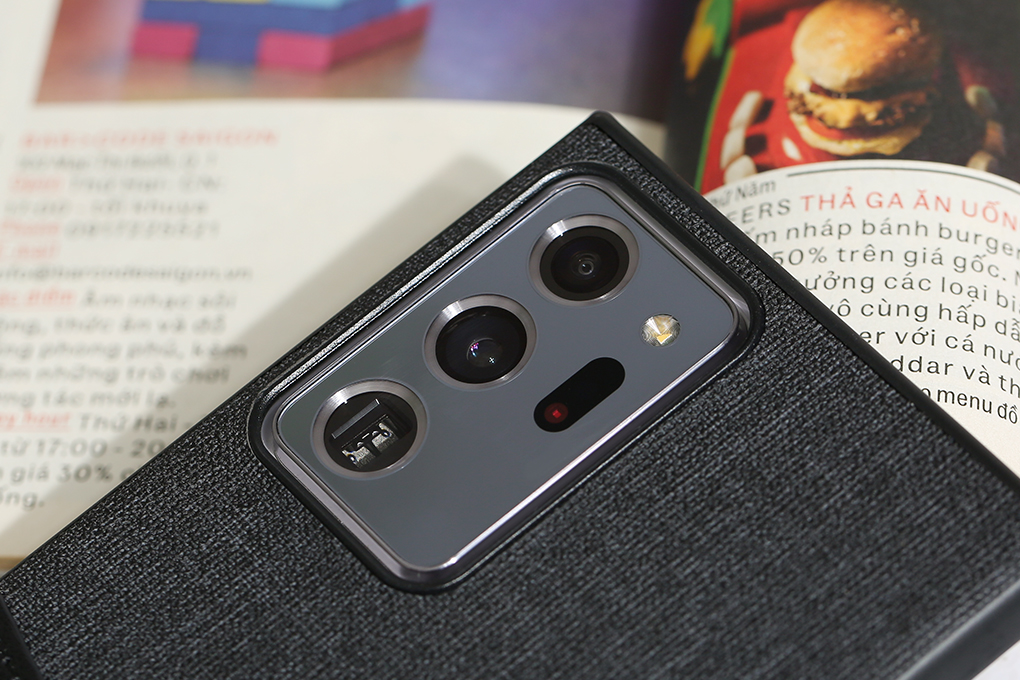 Ốp lưng Galaxy Note 20 Ultra Nhựa cứng viền dẻo V Pocket II JM