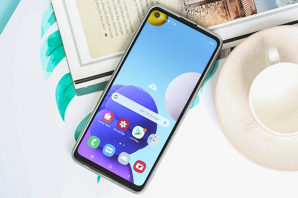 Ốp lưng Galaxy A21s Nhựa dẻo TPU Electroplating Future COSANO