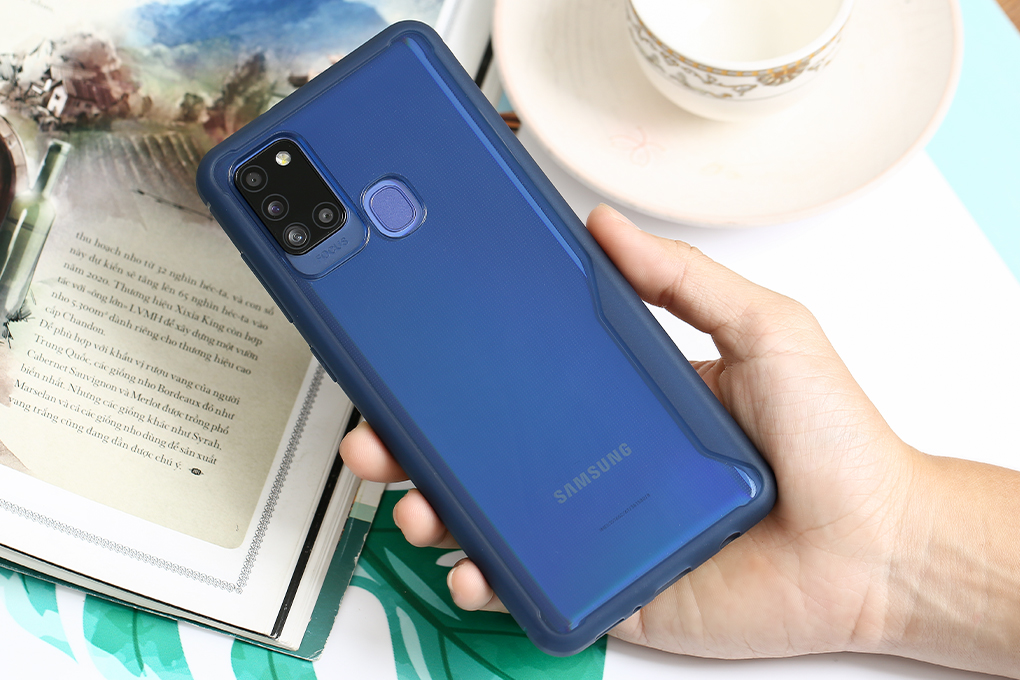 Ốp lưng Galaxy A21s Nhựa dẻo Blade TPU COSANO