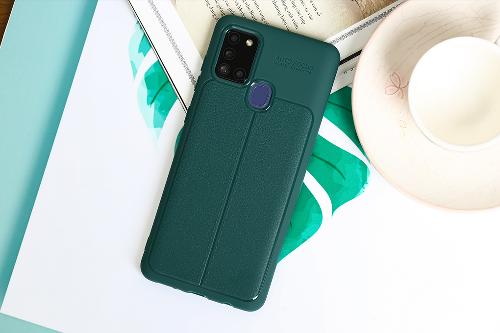 Ốp lưng Galaxy A21s Nhựa dẻo Mix Lichi OSMIA