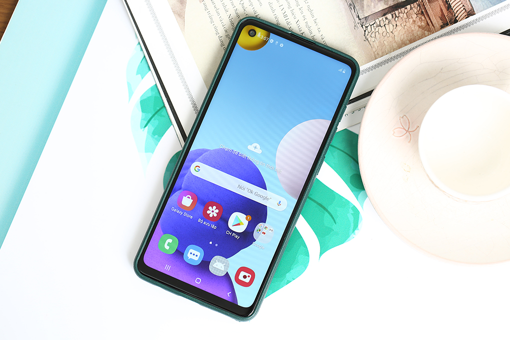 Ốp lưng Galaxy A21s Nhựa dẻo Woven OSMIA