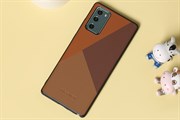 Ốp lưng Galaxy Note 20 Nhựa cứng viền dẻo Mixed leather Case MEEKER