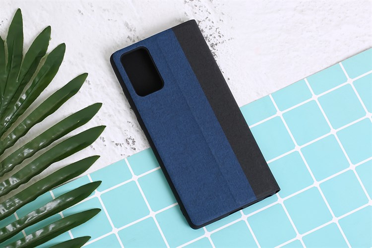 Ốp lưng Galaxy Note 20 Nắp gập Flip TKS-F-05 MEEKER Màu Xanh đen