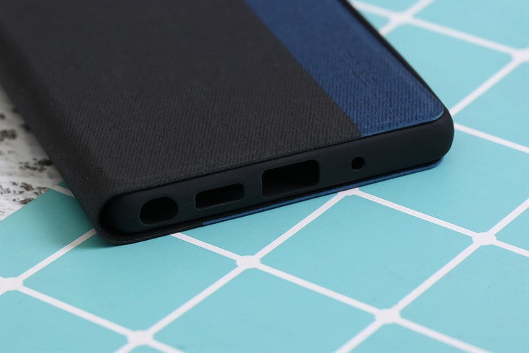 Ốp lưng Galaxy Note 20 Nắp gập Flip TKS-F-05 MEEKER Màu Xanh đen