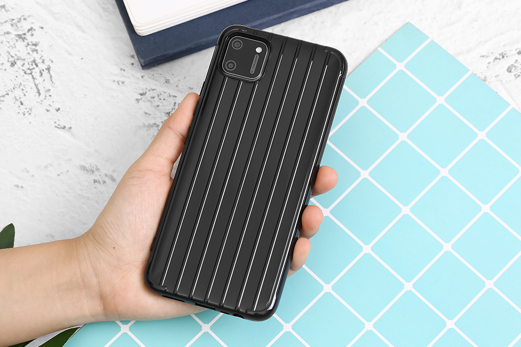 Ốp lưng Realme C11 Nhựa dẻo Luggage TPU MEEKER