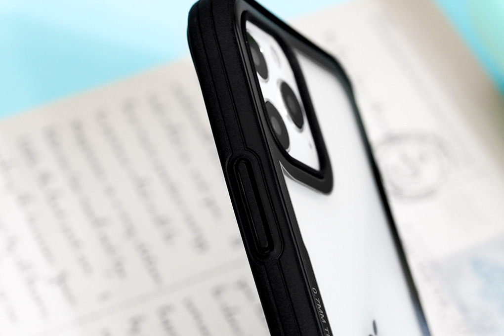 Ốp lưng iPhone 12/ 12 Pro Nhựa cứng viền dẻo Tempered Glass Word COSANO
