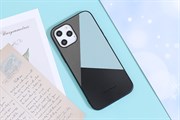 Ốp lưng iPhone 12 Pro Max Nhựa cứng viền dẻo Mixed color leather case MEEKER