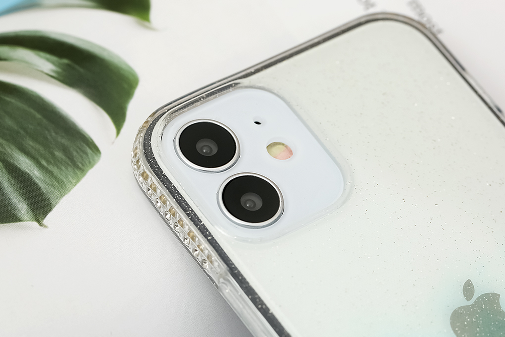 Ốp lưng iPhone 12 Mini Nhựa dẻo Shining Diamond OSMIA