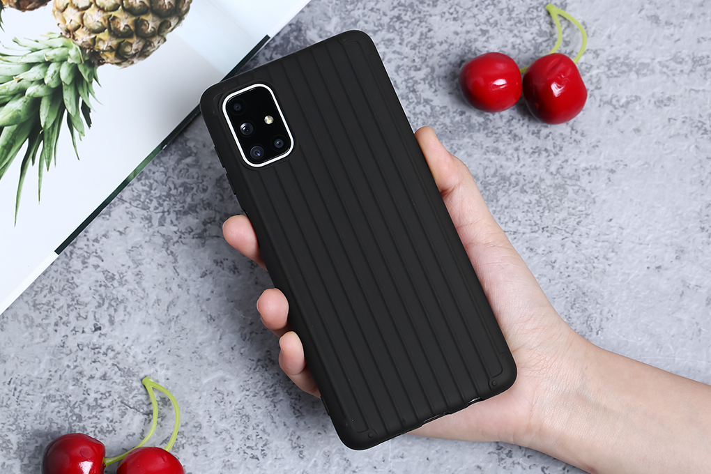 Ốp lưng Galaxy M51 Nhựa dẻo Matte Luggage TPU OSMIA