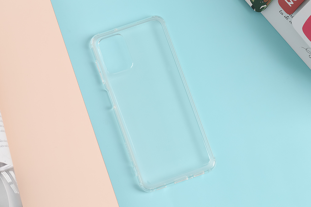 Ốp lưng Galaxy A12 Nhựa dẻo Soft Clear Samsung Trong suốt