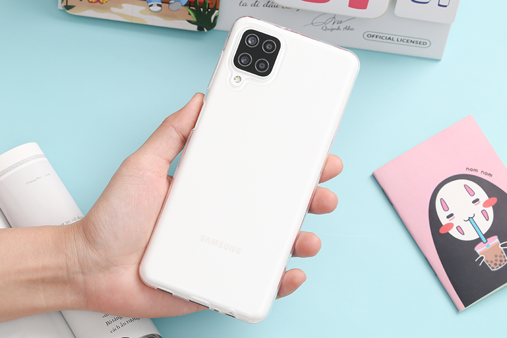 Ốp lưng Galaxy A12 Nhựa dẻo Nake slim JM