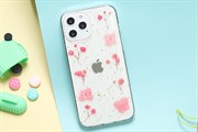 Ốp lưng iPhone 12 Pro Max Nhựa dẻo Dry Flower MEEKER CN1022