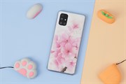 Ốp lưng Galaxy M51 Nhựa dẻo Glue case MEEKER 201013 Hoa Đào