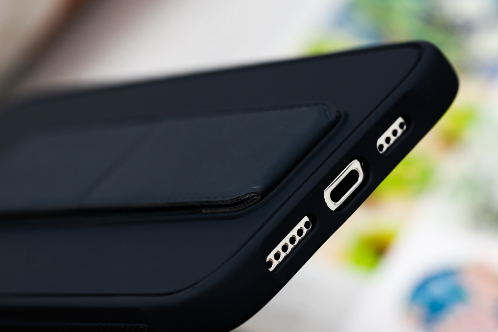 Ốp lưng iPhone 12 Pro Max Nhựa cứng viền dẻo PU Stander OSMIA