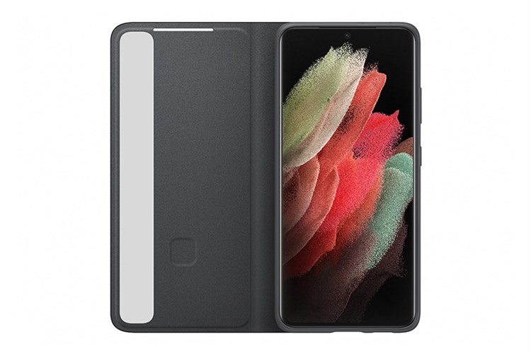 Bao da Galaxy S21 Ultra Nắp Gập Clear View Samsung Màu Đen