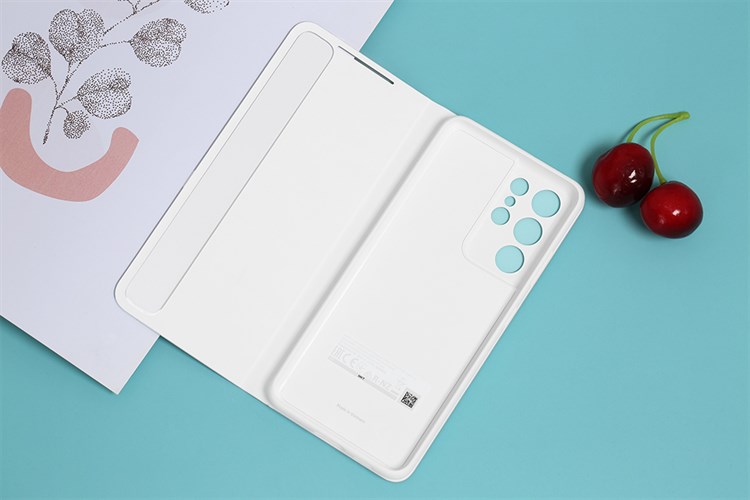 Bao da nắp gập Galaxy S21 Ultra Clear View Samsung Chính hãng Màu Xám