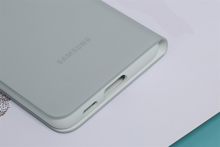 Bao da nắp gập Galaxy S21 Ultra Clear View Samsung Chính hãng Màu Xám