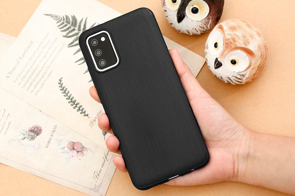 Ốp lưng Galaxy A02S Nhựa dẻo Line Pattern TPU COSANO