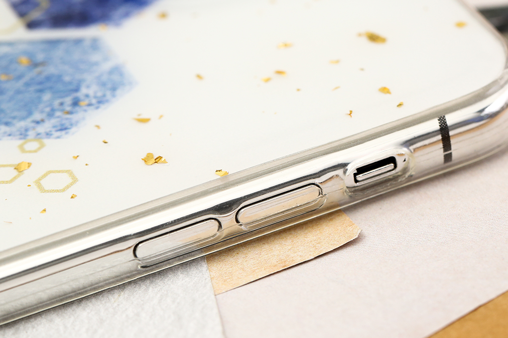 Ốp lưng iPhone 11 Pro Max Nhựa dẻo Glue case MEEKER TSKC210 Lục giác