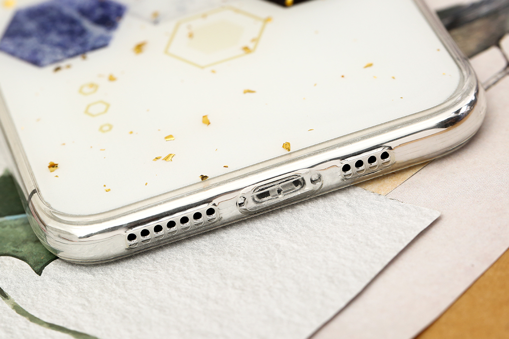 Ốp lưng iPhone 11 Pro Max Nhựa dẻo Glue case MEEKER TSKC210 Lục giác