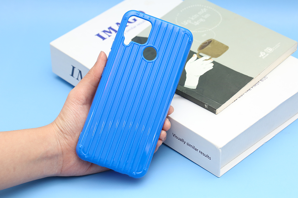 Ốp lưng Realme C15 nhựa dẻo Luggage TPU OSMIA