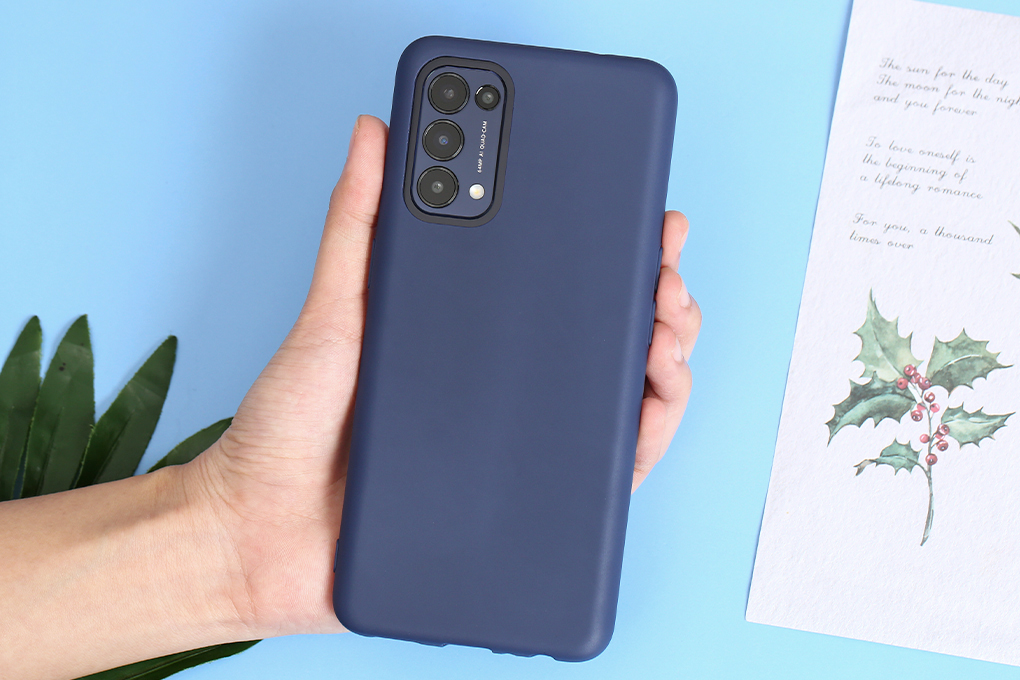 Ốp lưng Oppo Reno 5 Nhựa dẻo Candy Matte JM