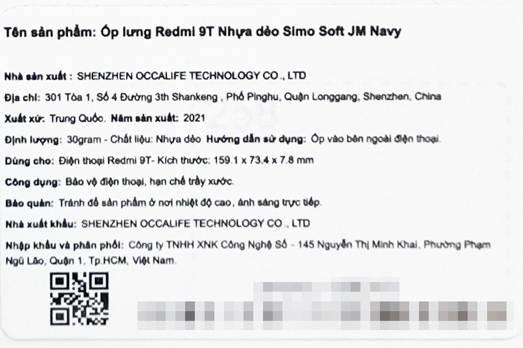 Ốp lưng Redmi 9T Nhựa dẻo Simo Soft JM