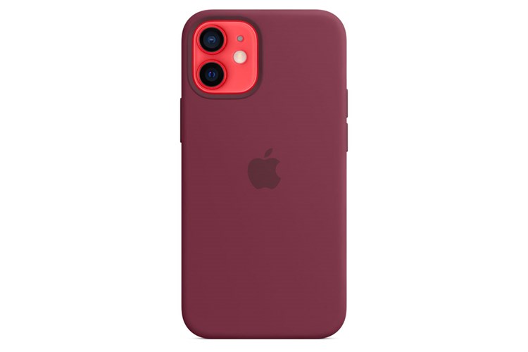 Ốp lưng MagSafe iPhone 12 Mini Silicone Apple MHKQ3 Chính hãng Màu Đỏ đô