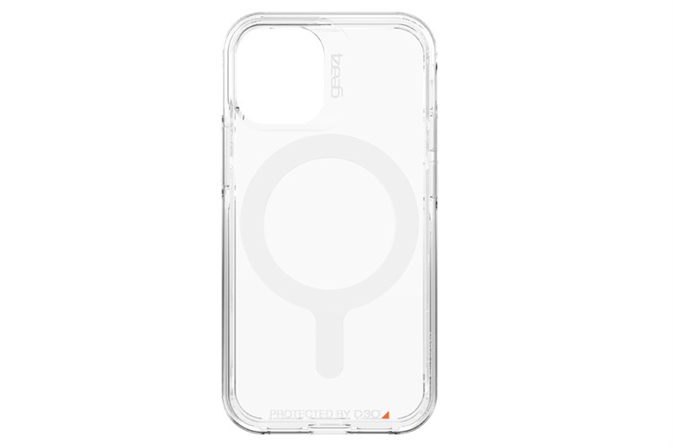 Ốp lưng Magsafe iPhone 12/12 Pro Silicone GEAR4 D3O Crystal Palace Snap Chính hãng Màu Trắng