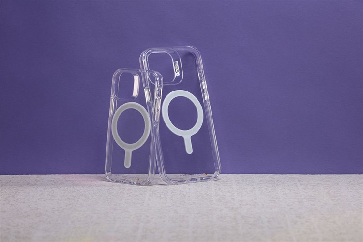 Ốp lưng Magsafe iPhone 12/12 Pro Silicone GEAR4 D3O Crystal Palace Snap Chính hãng Màu Trắng