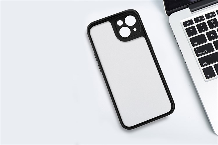 Ốp lưng iPhone 13 Nhựa dẻo 0.5mm Super Slim TPU COSANO Màu Đen