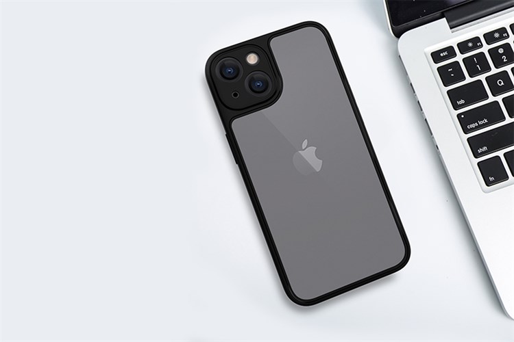 Ốp lưng iPhone 13 Nhựa dẻo 0.5mm Super Slim TPU COSANO Màu Đen