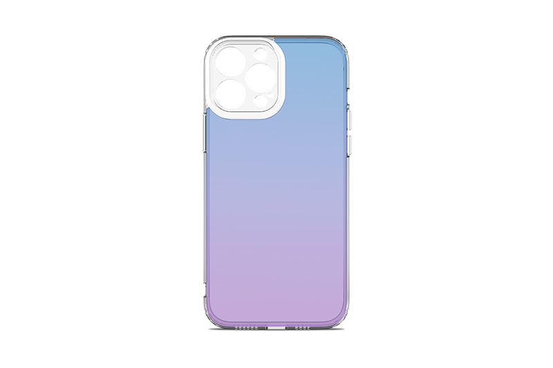 Ốp lưng iPhone 13 Pro Max Nhựa dẻo Gradient Luxury TPU PC COSANO Clear