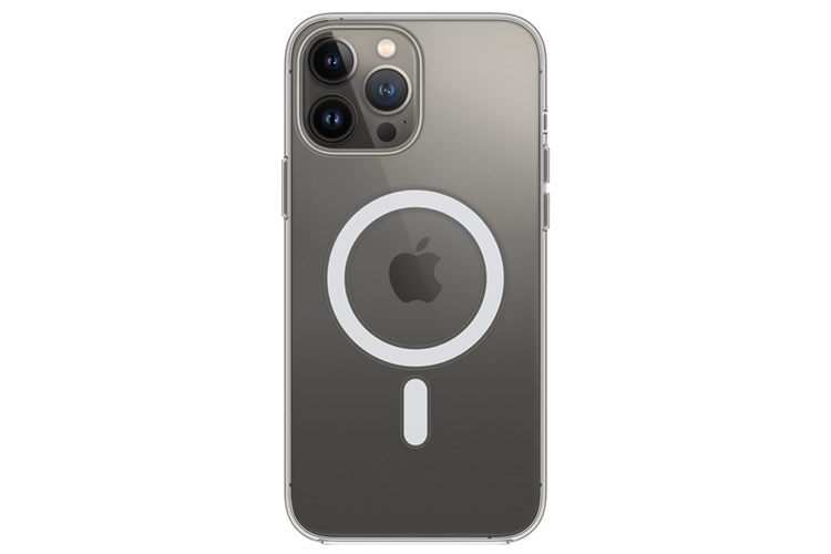 Ốp lưng MagSafe iPhone 13 Pro Max Nhựa trong Apple MM313 Chính hãng Màu Trắng