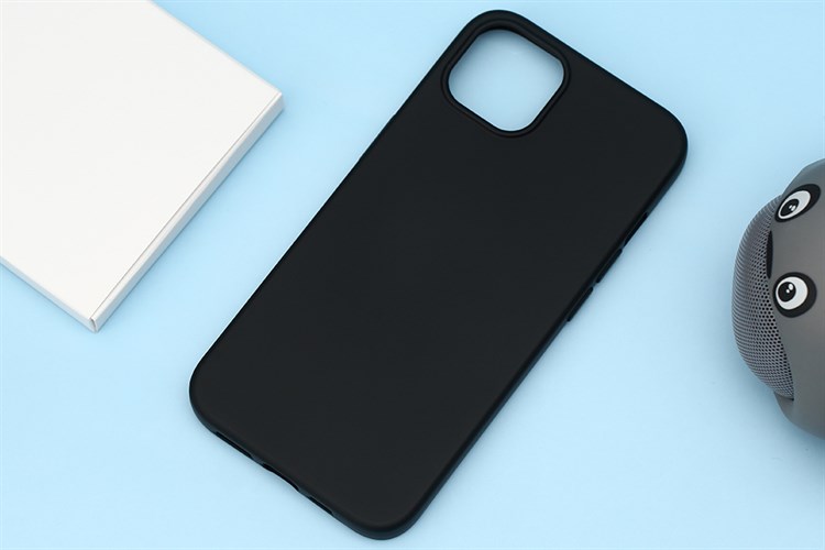 Ốp lưng iPhone 13 Silicone OSMIA Màu Đen