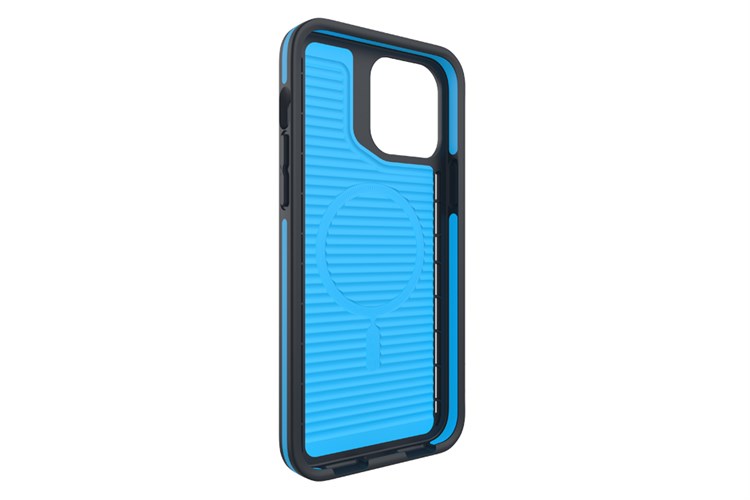 Ốp lưng cho iPhone 13 Pro Max Silicone Gear4 Vancouver Snap Màu Đen