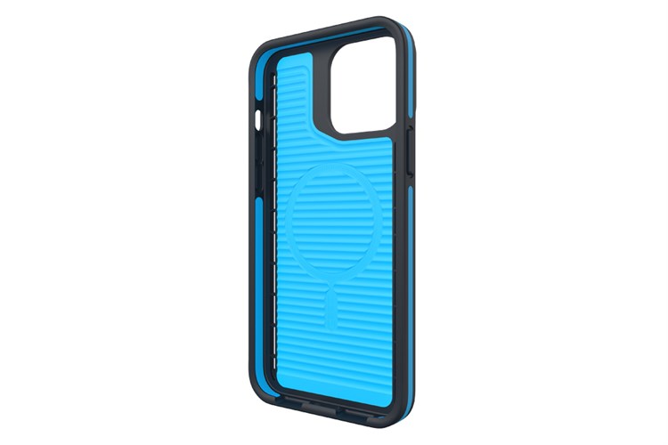 Ốp lưng cho iPhone 13 Pro Max Silicone Gear4 Vancouver Snap Màu Đen