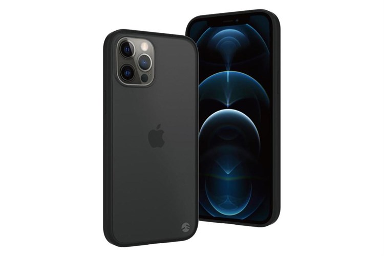 Ốp lưng iPhone 12/12 Pro Silicone Switcheasy Aero Chính hãng Màu Đen