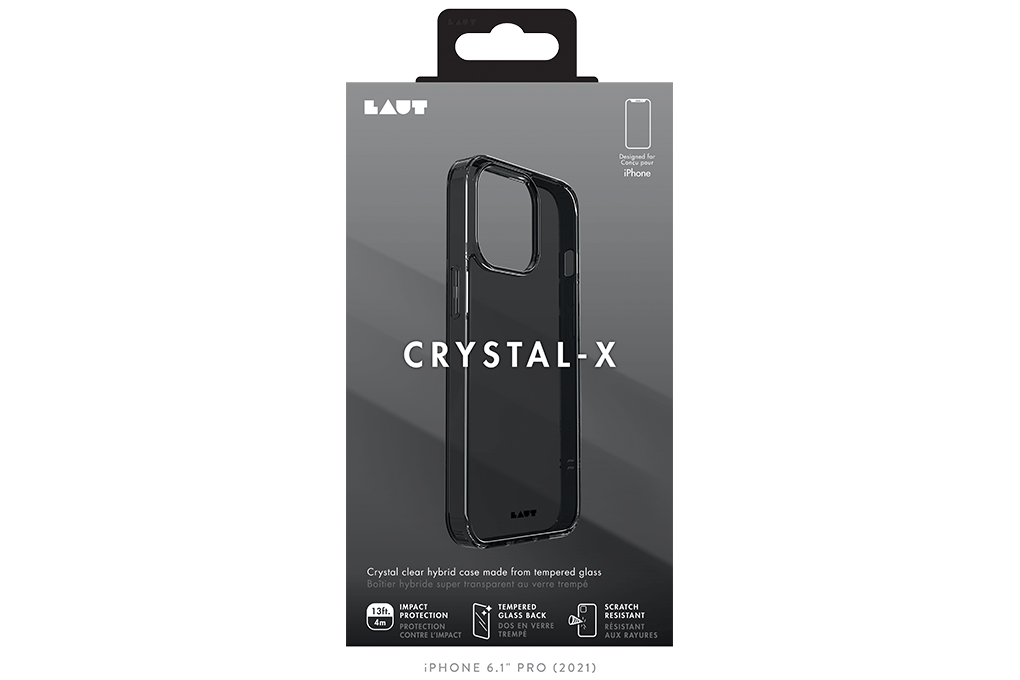 Ốp lưng iPhone 13 Pro Nhựa Cứng Viền Dẻo Laut CRYSTAL-X