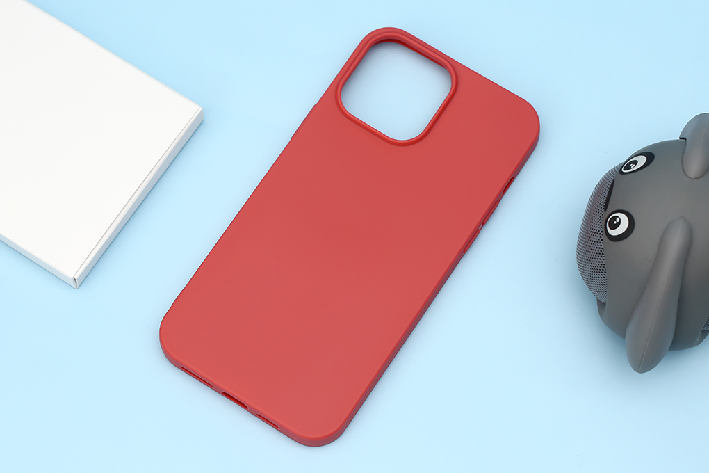 Ốp lưng iPhone 13 Pro Max nhựa dẻo Matte-20s OSMIA Đỏ - giá rẻ