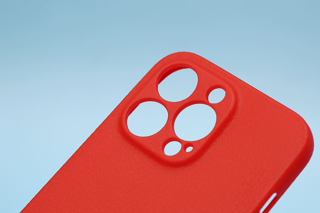 Ốp lưng iPhone 13 Pro Nhựa Dẻo Litchi Grain OSMIA