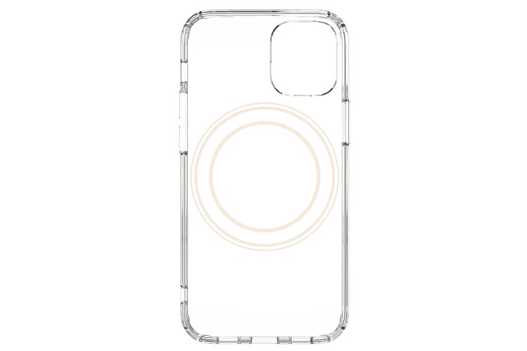 Ốp lưng Magsafe iPhone 12 Pro Max Silicone Switcheasy MagCrush Chính hãng Màu Vàng