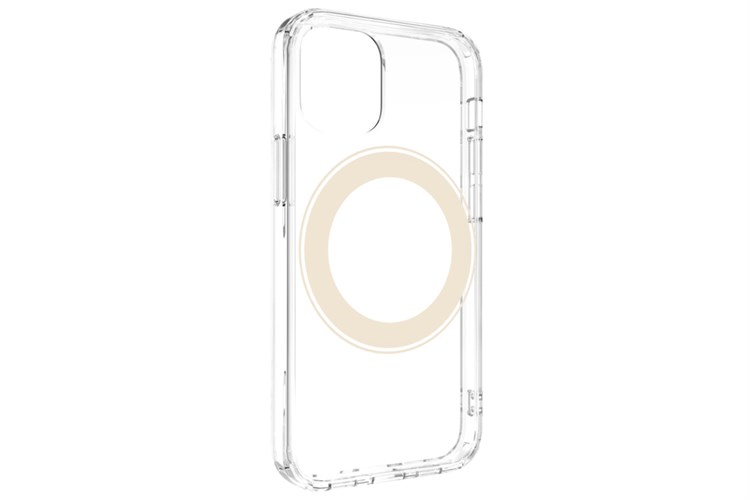 Ốp lưng Magsafe iPhone 12 Pro Max Silicone Switcheasy MagCrush Chính hãng Màu Vàng