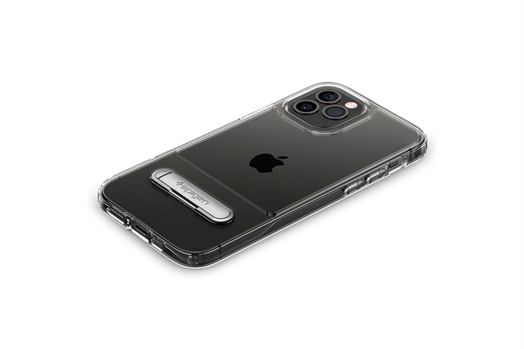 Ốp lưng iPhone 12/12 Pro Silicone Spigen Slim Armor Chính hãng Màu Trắng