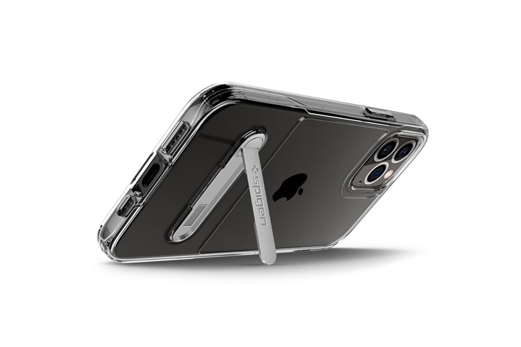 Ốp lưng iPhone 12/12 Pro Silicone Spigen Slim Armor Chính hãng Màu Trắng