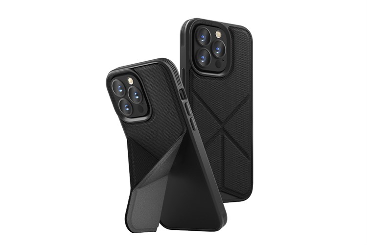 Ốp lưng iPhone 13 Pro Nhựa cứng viền dẻo UniQ Transforma Màu Đen