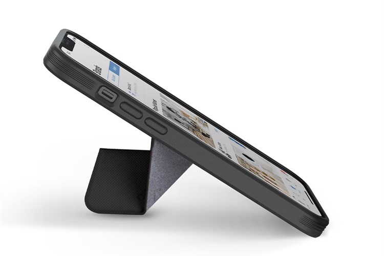 Ốp lưng iPhone 13 Pro Nhựa cứng viền dẻo UniQ Transforma Màu Đen