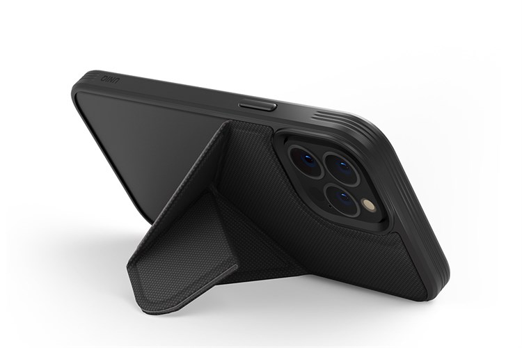 Ốp lưng iPhone 13 Pro Nhựa cứng viền dẻo UniQ Transforma Màu Đen