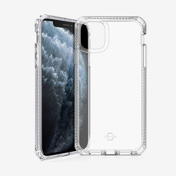 Ốp lưng iPhone 11 Silicone ITSKINS SPECTRUM CLEAR ANTIMICROBIAL Chính hãng