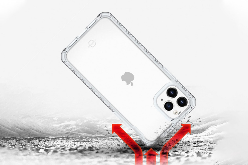 Ốp lưng iPhone 11 Nhựa dẻo ITSKINS HYBRID CLEAR